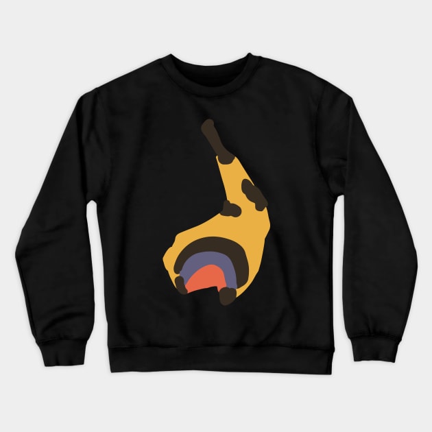 Banan Crewneck Sweatshirt by Katya Vakulenko